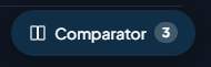 Comparator button at the bottom of the screen
